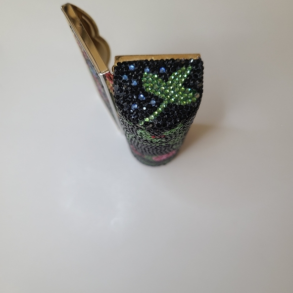 VINTAGE JUDITH LIEBER FLORAL LIPSTICK HOLDER - Picture 7 of 10